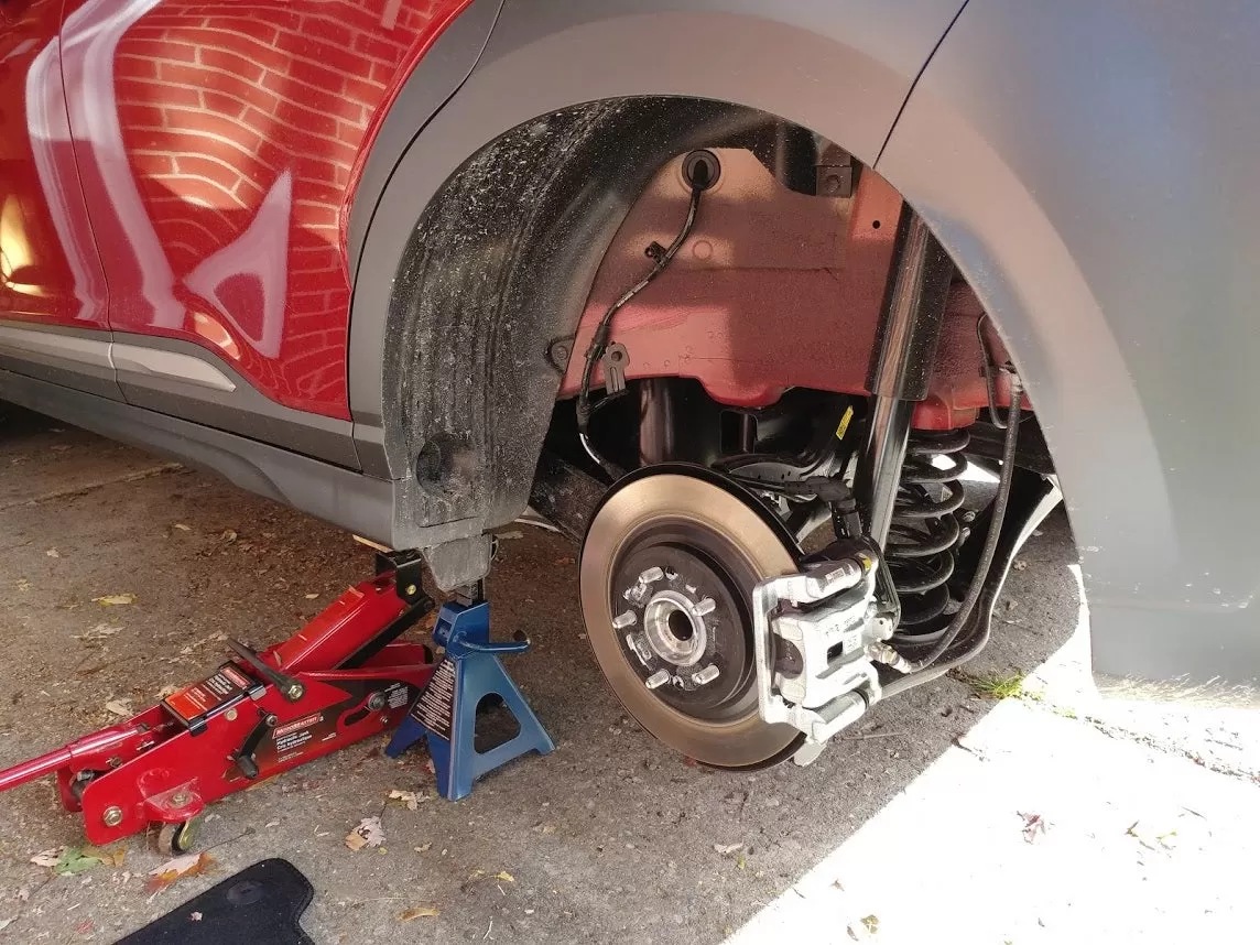 Jacking instructions for tire rotation/changing? | Inside EVs Forum