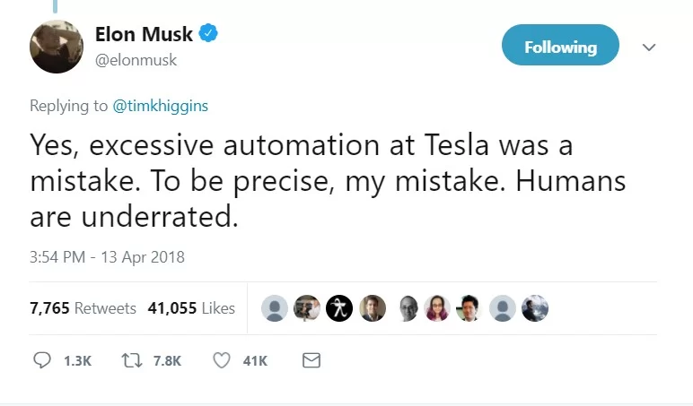 Musk automation tweet.webp