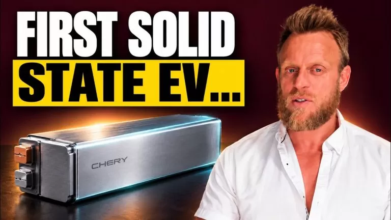 Chery Unveils Solid-State Battery With 1500 km Range and 400 Wh/kg Energy Density—2027 Launch Date Set
