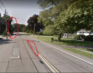Scene of Tesla crash.webp