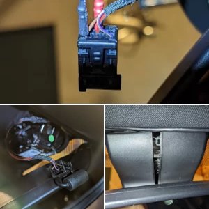 MINI Cooper SE rear view mirror