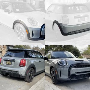 Mini SE JCW/S Fascia Bumper Swap