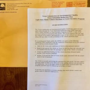 Texas TCEQ Rebate