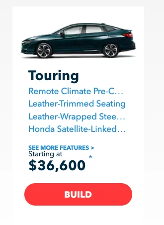 Additional Features in Touring