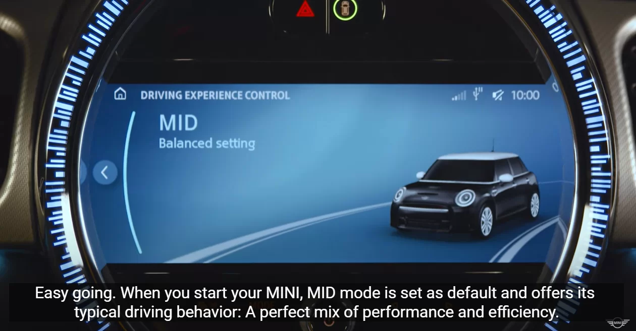 Black Car When Changing Modes