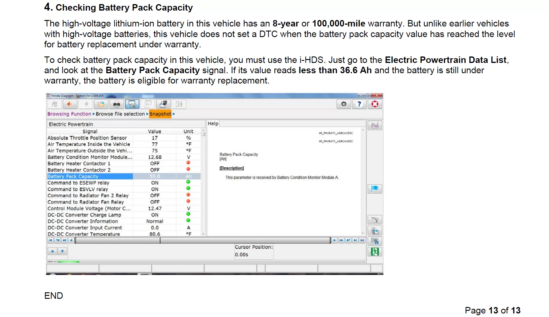 Honda_Clarity_PDI_Page_13_Powertrain_battery_check
