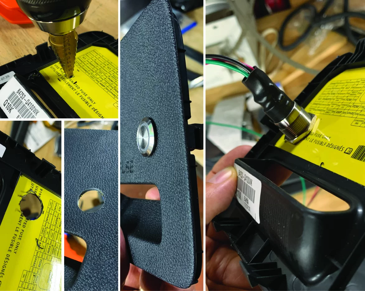 Kia Niro EV - VESS Defeat Switch - Fuse Cover
