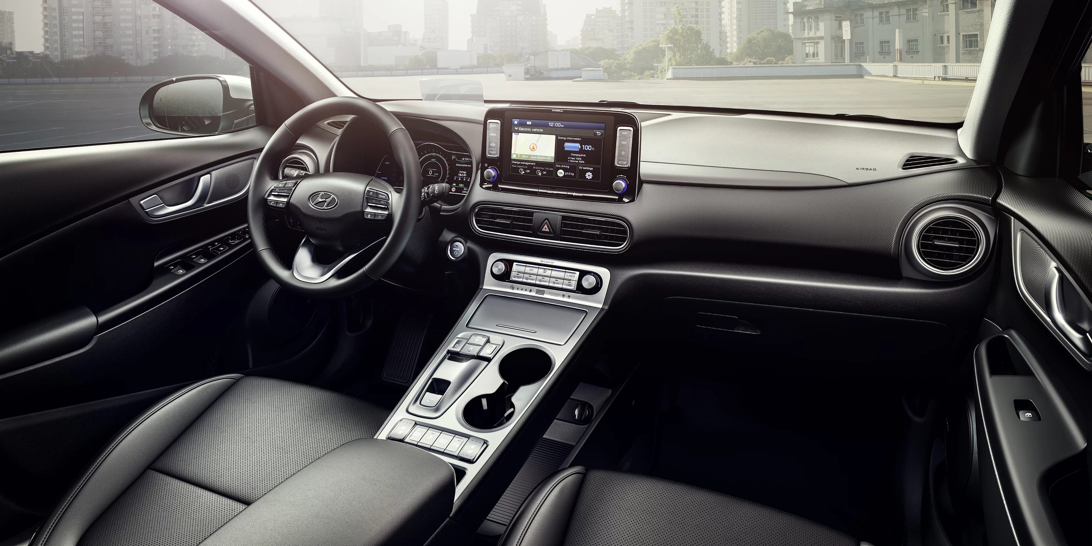 Kona Electric Interior (2)