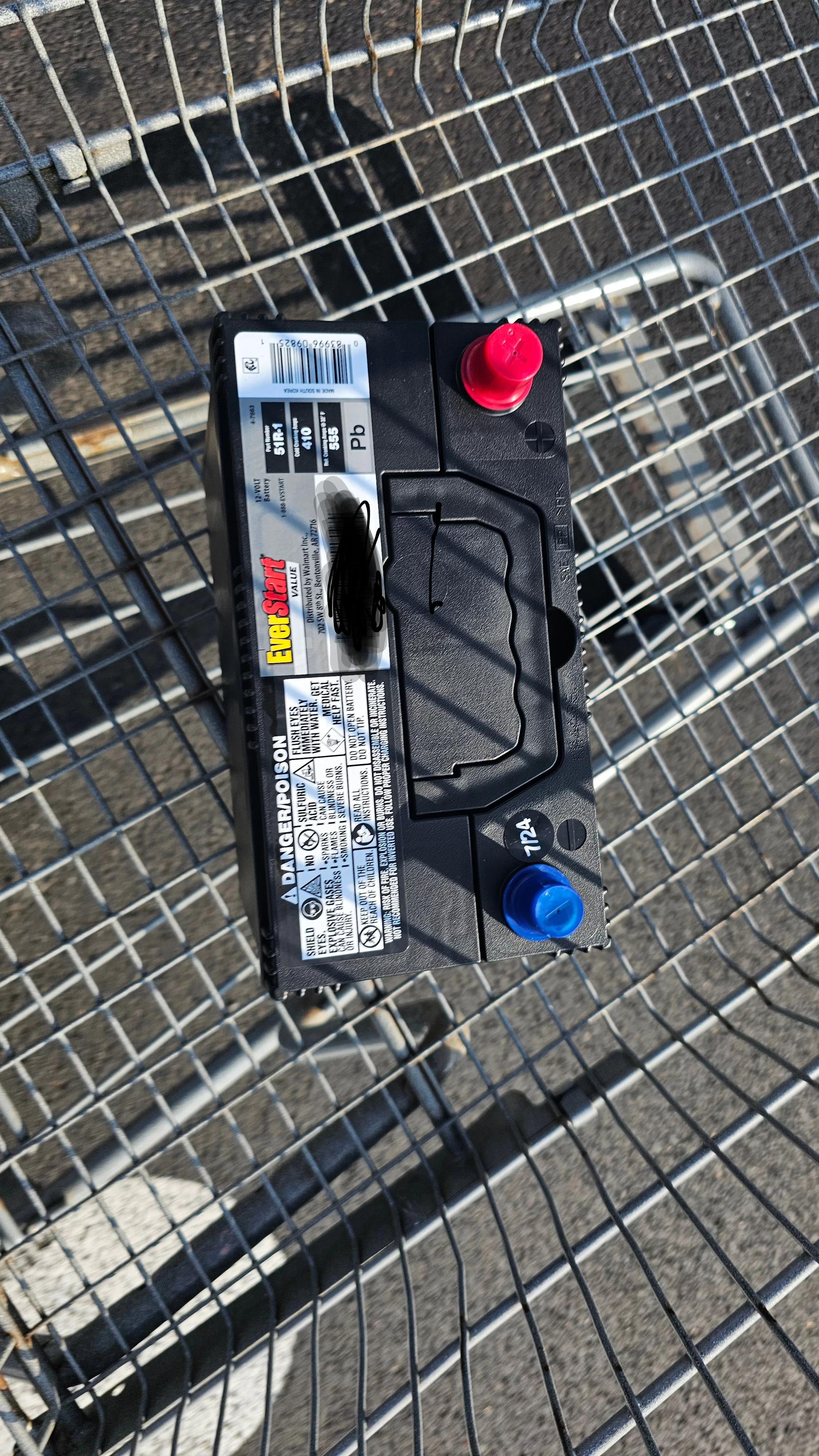 New battery August 2024
