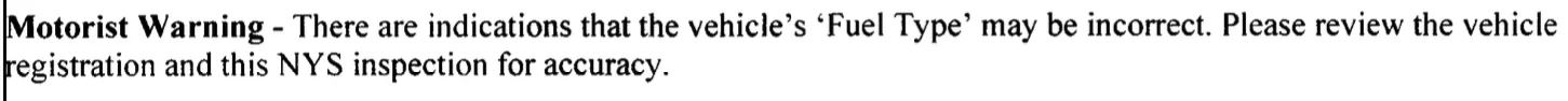 NYS Inspection Note